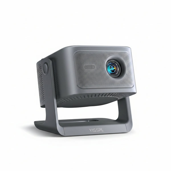 【Now with Netflix & 3000Ansi】Smart 4K Projector with Wifi and Bluetooth,  3D Dolby Audio and Auto Focus Portable Outdoor Projector, Movie Home Theater Projectors Lamp Bulb for Bedroom/Ceiling